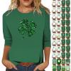 QWENTMTNTY Saint Patricks Day Women Maternity Sweatshirt St Patricks Day Shirt Men Polo Bright Green Sweaters for Women view 1