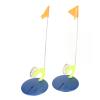 Cryfokt 6 Set Ice Fishing Flag Kit, Winter Rod Indicator with Floating Base Tackle, Portable Ice Fishing Tip Up Flag Kit for Winter Fishing, Ice Fishing Accessories for Fishing Enthusiasts view 3