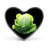 Cabbage Brooch Pins Heart Shaped Badge Collar Pin for Bags Hats Jackets Decor
