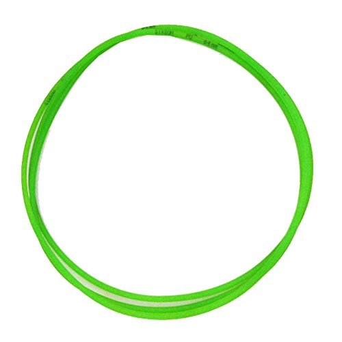 Hubceuo 2Pcs Round Belting Riding Cycling Training Table Transmission Roller Platform PU Belt 5MM for Drive Transmission, Green