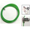 Hubceuo 2Pcs Round Belting Riding Cycling Training Table Transmission Roller Platform PU Belt 5MM for Drive Transmission, Green view 4