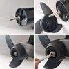 Boat Engine Propeller, 3-Blade Marine Propeller Kit Electric Outboard Propeller for 28lb 36lb 46lb 12V 24V Trolling Motors Accessories view 2