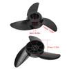 Boat Engine Propeller, 3-Blade Marine Propeller Kit Electric Outboard Propeller for 28lb 36lb 46lb 12V 24V Trolling Motors Accessories view 3