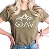 HQR Express God is Greater Than the Highs and Lows Shirt, Christian Apparel, Bible Jesus Lover Gift, God is Greater Shirt, Gift for Prayer, S174 Multiple Colors view 1