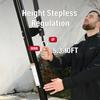 Skytime Basketball Hoop,Portable Basketball Hoop Outdoor with Shatterproof 44in PC Backboard,5.3-10ft Height Stepless Regulation Basketball Goal System with Rebound PlateBlack view 3