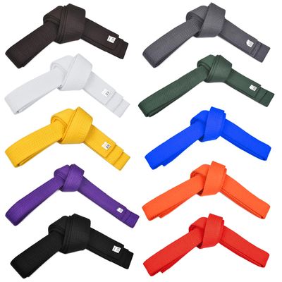 KAADUU Karate Belt - All-Purpose Martial Arts, Judo, Taekwondo, Durable MMA Belt - Size 4.2 cm (Green, 240)