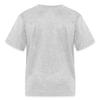 Spreadshirt The Smurfs Smurfette My Happy Face Kid's T-Shirt, L, Heather Gray view 3