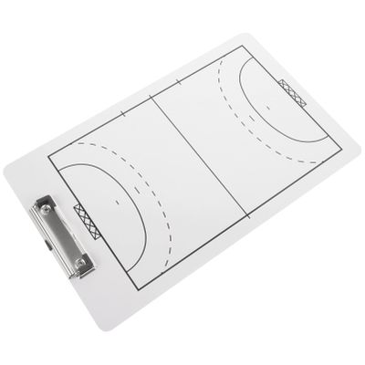 Baluue Clipboard Handball Board Double-Sided Dry Erase Tool for Handball Training and Analysis Lightweight Material Portable Game Strategy Board