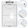 Baluue Clipboard Handball Board Double-Sided Dry Erase Tool for Handball Training and Analysis Lightweight Material Portable Game Strategy Board view 2