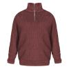 ZYXTIM Men's Crewneck Sweater Soft Casual Sweaters for Men Classic Pullover Sweaters with Ribbing Edge(Red,Medium) view 3