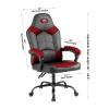 Imperial Black San Francisco 49ers Oversized Office Chair view 3