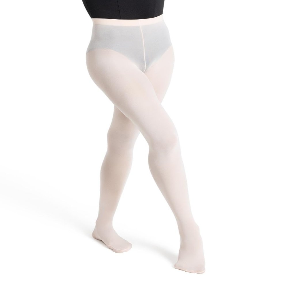 Capezio Ultra Soft Transition Tight with Back Seam, Ballet Pink, S/M