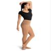 Capezio Ultra Soft Transition Tight with Back Seam, Caramel, XX-Large view 2