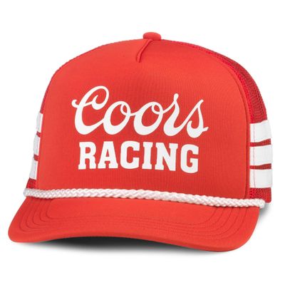 AMERICAN NEEDLE Coors Beer Unisex Talladega Adjustable Snapback Baseball Hat, Red (24003A-COORS-RED)