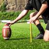 FORZA Kick Stick Football Holder Kikcing Tee | Portable & Foldable Football Kicking Holder with Carry Bag for Field Goal & Kickoff Practice Optional Ball and Kicking Net (with Net, Youth Ball) view 2
