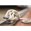 CMP Cordage CDL1225WG, Dock Line, 1/2" Diameter - 25' Length, Double Braid, White Gold view 3