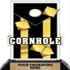 Crown Awards 7.25" Cornhole Lawn Game Color Trophy view 1