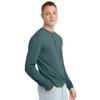 Hanes Originals Men's Henley T-Shirt, Long Sleeve Cotton Henley Tees for Men (US, Alpha, 3X-Large, Regular, Regular, Cactus) view 4