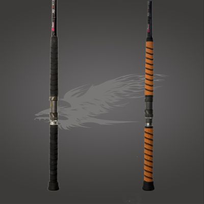 Phenix Rods Abyss HD Casting / 8'2" / 1 PC / 15-40 LB LINE Rating/Moderate Taper Action/Fuji FAZ LITE Guides/Fuji Deluxe Graphite Reel SEAT/Phenix Custom Handle/Orange