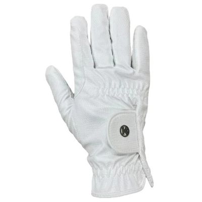 Kunkle Equestrian Show Gloves White 7, 8