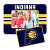 Rico Industries NBA Basketball Indiana Pacers Stripes Magnetic Picture Frame (5"x6.75") & Magnet Combo Set - Home Dcor - Regrigerator, Office, Kitchen view 2