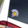 San Jose State University Primary Logo Premium 4" Die Cut Vinyl Sticker Decal for Cars Trucks Auto Windows view 2