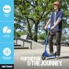 Jetson Hex 2-Wheel Kick Scooter, Sturdy Wide Deck, Rear Brake, Easy-Folding Mechanism, Kickstand, Ages 8+ Blue, JHEX-ABL view 3