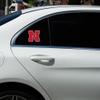 University of Nebraska Primary Logo Premium 4" Die Cut Vinyl Sticker Decal for Cars Trucks Auto Windows view 4