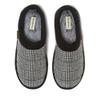Dearfoams Men's Breathable Memory Foam Asher Clog House Shoe Slipper, Black, 7-8 view 4