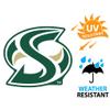 Sacramento State University Primary Logo Premium 4" Die Cut Vinyl Sticker Decal for Cars Trucks Auto Windows view 3