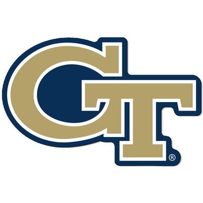 Georgia Tech Primary Logo Premium 4" Die Cut Vinyl Sticker Decal for Cars Trucks Auto Windows
