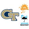 Georgia Tech Primary Logo Premium 4" Die Cut Vinyl Sticker Decal for Cars Trucks Auto Windows view 3