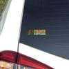 Florida A&M University Primary Logo Premium 4" Die Cut Vinyl Sticker Decal for Cars Trucks Auto Windows view 2