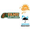 Florida A&M University Primary Logo Premium 4" Die Cut Vinyl Sticker Decal for Cars Trucks Auto Windows view 3