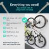 StoreYourBoard 2-Bike Swivel Rack  Wall Mounted Garage Bike Storage, Vertical Hanger with 120 Swing Design & Stopper, Space-Saving Indoor Wall Mount  Fits Kids Bikes, BMX & More  Mud view 4