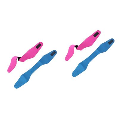 BESPORTBLE 4pcs Swimming Ear Protector Band Diving Headband Ears Protection Headband Comfortable Sweat Band Rosy