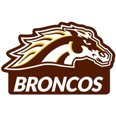 Western Michigan University Primary Logo Premium 4" Die Cut Vinyl Sticker Decal for Cars Trucks Auto Windows