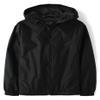 The Children's Place,Boys,Uniform Windbreaker Jacket,Onyx,Medium view 1