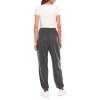 Baggy Joggers Pants for Women Athletic Fit Workout Sports Sweatpants Elastic Waist Bound Feet Wide Leg Pants Trousers Dark Gray view 2