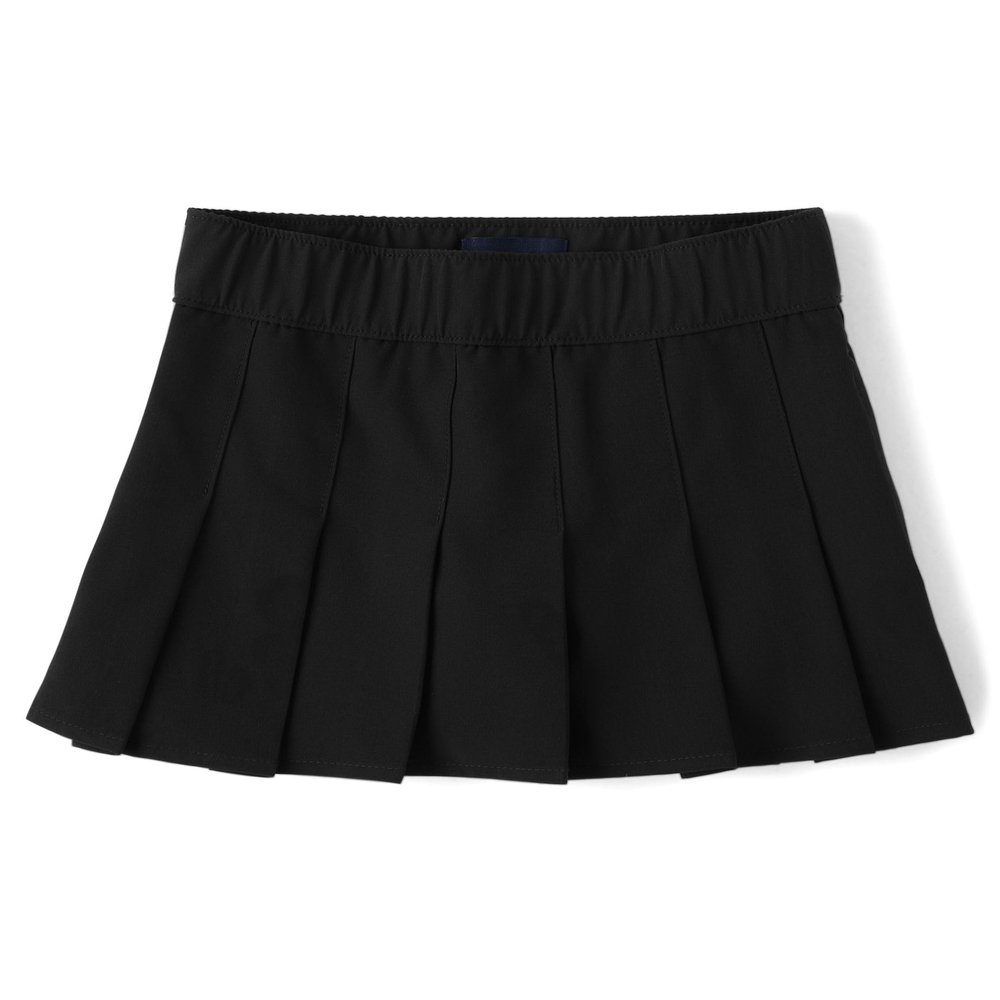 The Children's Place,Girls,Uniform Performance Pleated Skorts,8 Black