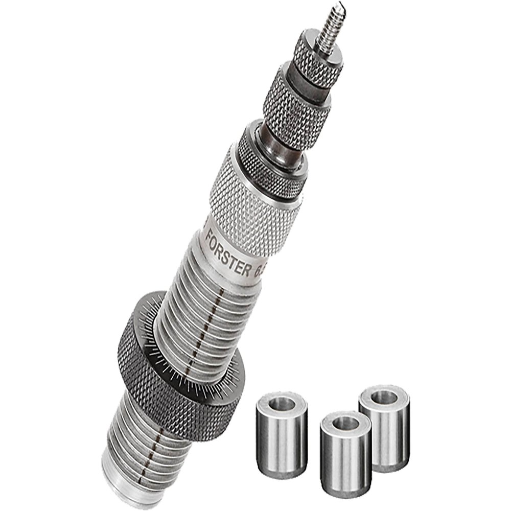 Forster 300 PRC Bushing Full Length Sizing Die with 3 Bushings