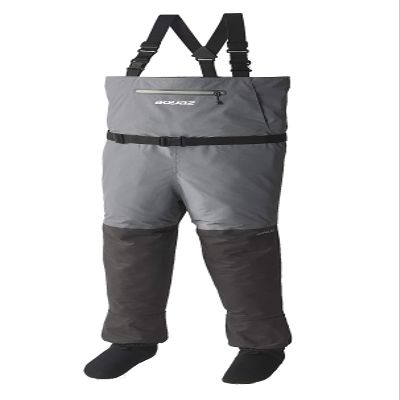 Aquaz Kenai Convertible Wader V05 - Lightweight Breathable Stockingfoot Convertible Fishing Wader (XX-Large)