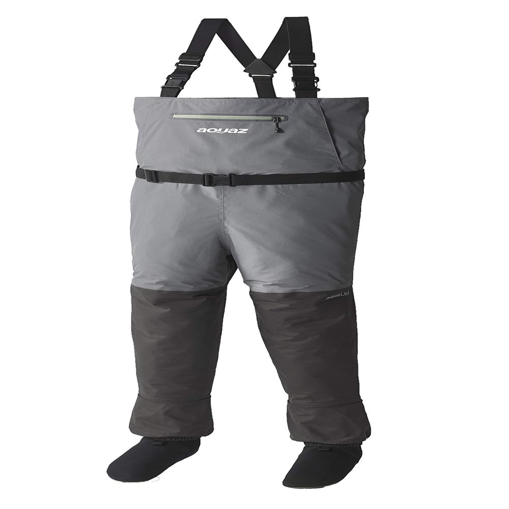 Aquaz Kenai Convertible Wader V05 - Lightweight Breathable Stockingfoot Convertible Fishing Wader (XX-Large)