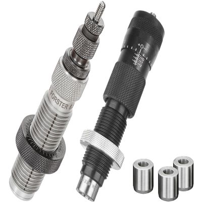 Forster Ultra 300 PRC Bushing Full Length Sizing, Bullet Seating 2 Die Set...