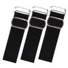 BESPORTBLE 3pcs Adjustable Hat Strap Replaceable Cap Extenders Portable Accessory for Improved Fit Durable Thickened Design for Baseball Caps and Sun Hats Easy Installation and Comfort Black view 1