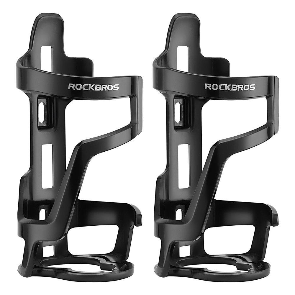 ROCKBROS Bike Water Bottle Holder, Lightweight Durable Bike Water Bottle Cage, Water Bottle Holder for Road Mountain Bikes