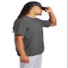 SPORT-TEK Unisex Repeat Half Zip Short Sleeve Jacket | Lightweight Half Zip Jacket for Men & Women Iron Grey view 2