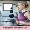 Fragraim Wrist Weights for Women Men with Thumb Loops Lock 2lb*2 Wrist and Ankle Weights Sets for Walking Running Strength Training Exercises- Pink view 4