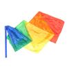 HOLIDYOYO Colorful Dance Ribbons for Dancing and Team Training Bright Streamers for Boys and Girls and Adults view 1