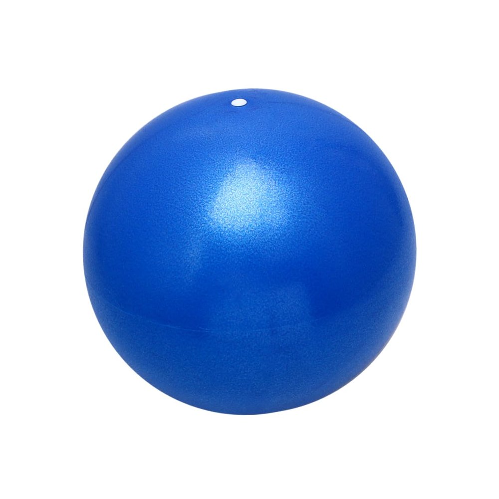 BESPORTBLE 25cm Balance Training Ball Yoga Exercise Ball Full Body Workout Tool Strength Flexibility Blue